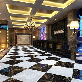 欧式 大厅 前厅 吧台 超市