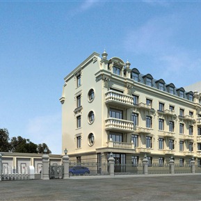 欧式 住宅区 住宅楼