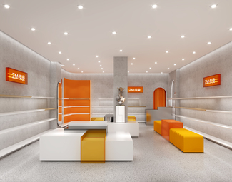 现代 女鞋店