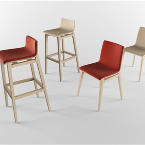 现代 吧椅 椅子