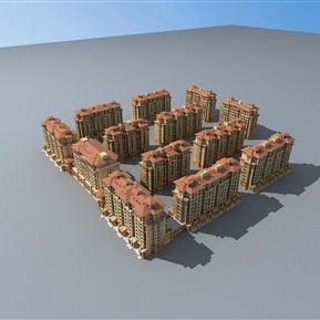 欧式 住宅区 西班牙小区