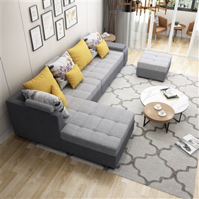 现代 沙发茶几组合 沙发床