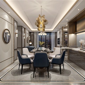 现代 餐厅 奢华餐厅