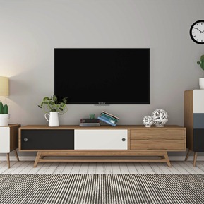 北欧 电视柜 电视柜装饰柜电视装饰品组合