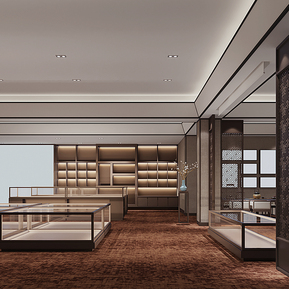 新中式 展厅 校史展厅
