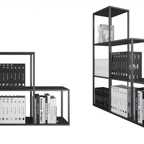 现代 书架