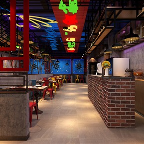 工业LOFT 餐厅