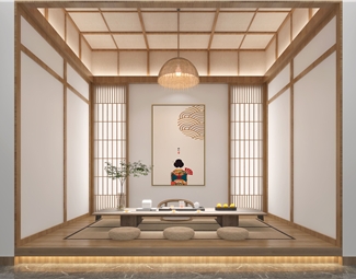 日式榻榻米茶桌