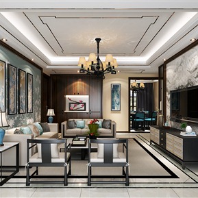 新中式 客厅