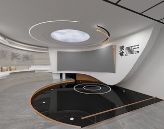 现代 展厅 企业展厅