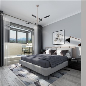 现代 卧室