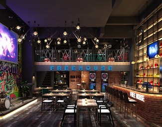 工业LOFT 酒吧