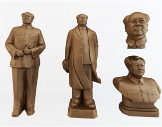 现代毛泽东主席雕塑