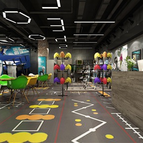 工业LOFT 专卖店 滑雪用品专卖店