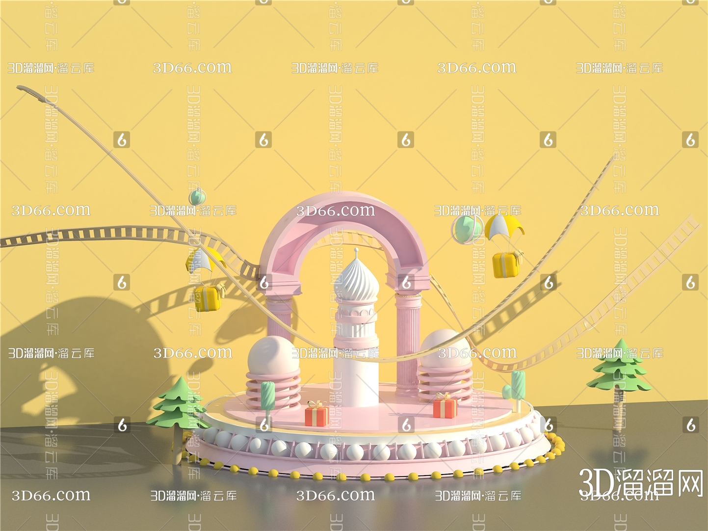 【现代美陈3D模型】-3D现代美陈3d模型下载-溜溜IDFEH935711225736-免费3Dmax模型库_3d溜溜网-花瓣网
