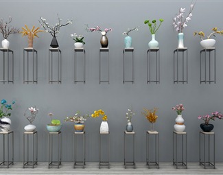 新中式花瓶摆件组合