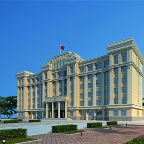 欧式 警察局 政府法院警察局