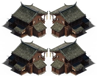 中式 古建 古建筑