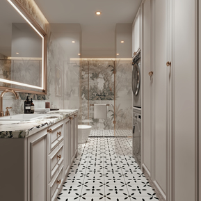 法式 卫生间 次卫生间