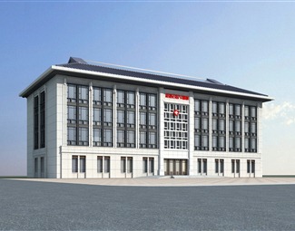 新中式创意医院建筑