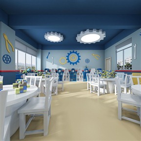 现代 幼儿园 清沐幼儿园 科学教室