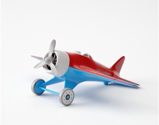 现代玩具飞机模型