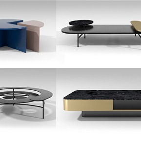 现代 茶几 茶几组合