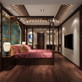 新中式 卧室