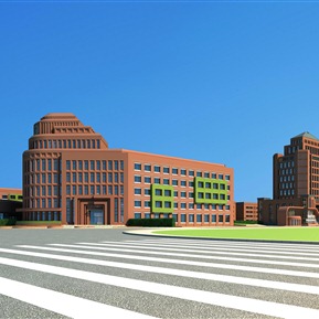 现代 办公楼 办公区