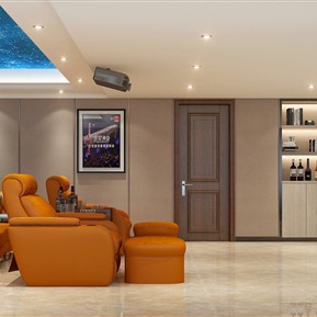 轻奢 影音室 影视厅