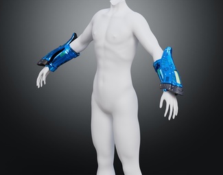 现代 护腕 人体 护具 护手 腕甲