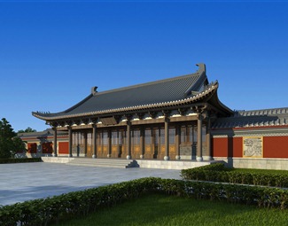 中式古建筑花纹