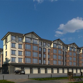 新中式 住宅区 住宅楼