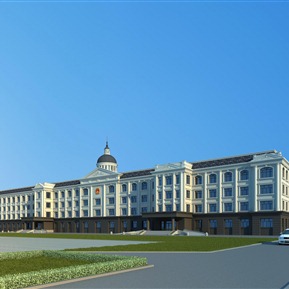 欧式 建筑 县政府