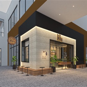 现代 门头 门店外观