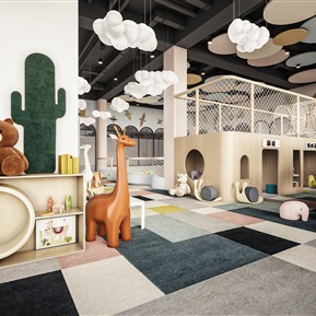 现代 游乐园 儿童乐园