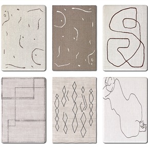 现代 方形地毯 地毯