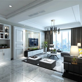 现代 客餐厅 简约