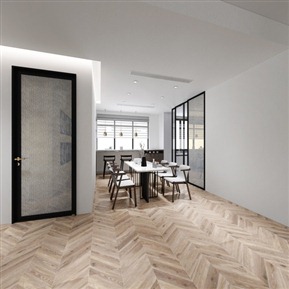 现代 客餐厅 客厅餐厅全景