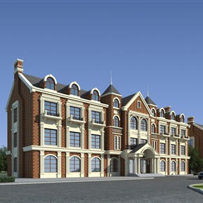 欧式 养老院 英式医院养老院