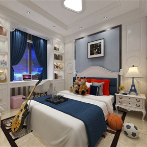 简欧 儿童房