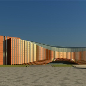 现代 建筑 会议中心场馆剧院