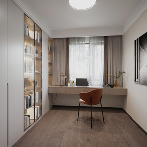 现代 书房