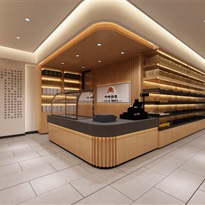 新中式 栗子店 店铺