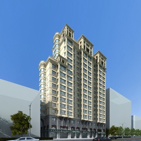 简欧 住宅楼 高层住宅