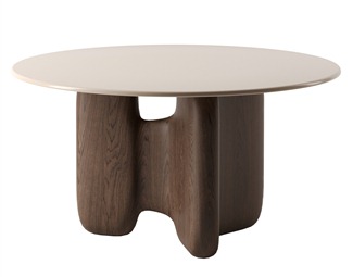 现代圆形大餐桌