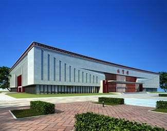 新中式体育馆博物馆