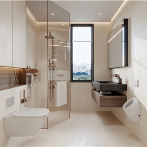 现代 卫生间 卫生间浴室