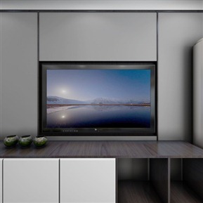 现代 客厅 黑白灰