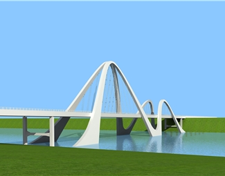 现代大桥江桥